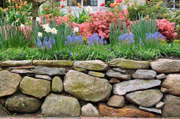Stone Wall Hardscaping in Fort Wayne