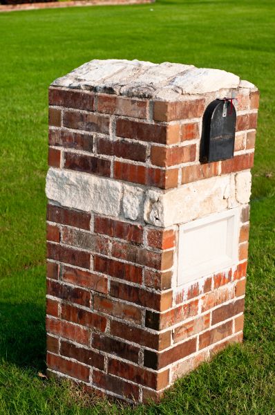 Brick Mailbox Installation in Fort Wayne