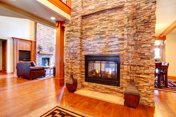 Stone Hearth Installation in Fort Wayne