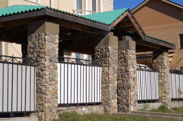 Stone Column Installation in Fort Wayne